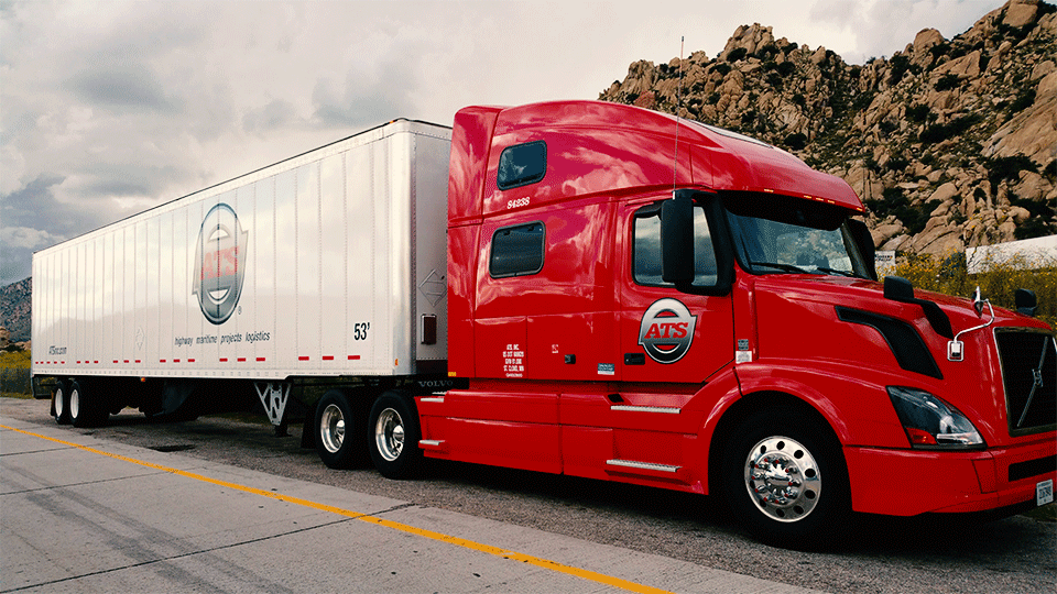 53 ft store dry van trailer